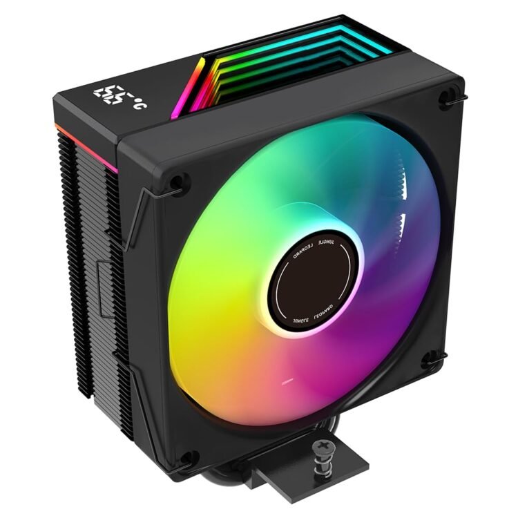 Jungle Leopard KF420 DGT ARGB Digital CPU Air Cooler 12cm Quiet PW
