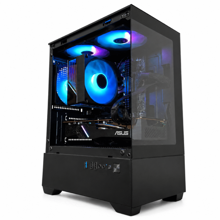 ŽAIDIMŲ KOMPIUTERIS - RYZEN 5 5500 - RX5700 8 GB