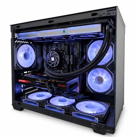 ŽAIDIMŲ KOMPIUTERIS - RYZEN 7 5700X - RX7600XT 16GB