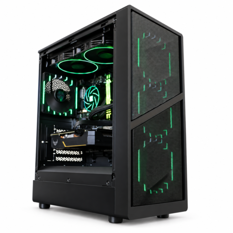 ŽAIDIMŲ KOMPIUTERIS - RYZEN 5 3600 - GTX1660 SUPER OC - 16GB
