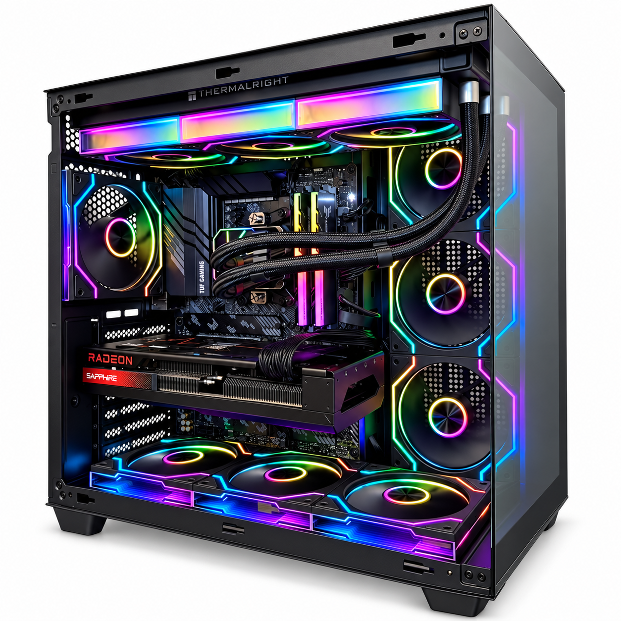 Ryzen 7 5700X3D / RX 7700 XT 12GB / 32GB RAM / 1TB SSD / RGB